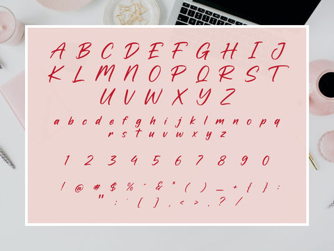 Everyday Ink Modern Handwritten Font Font Dots-A-Lot 