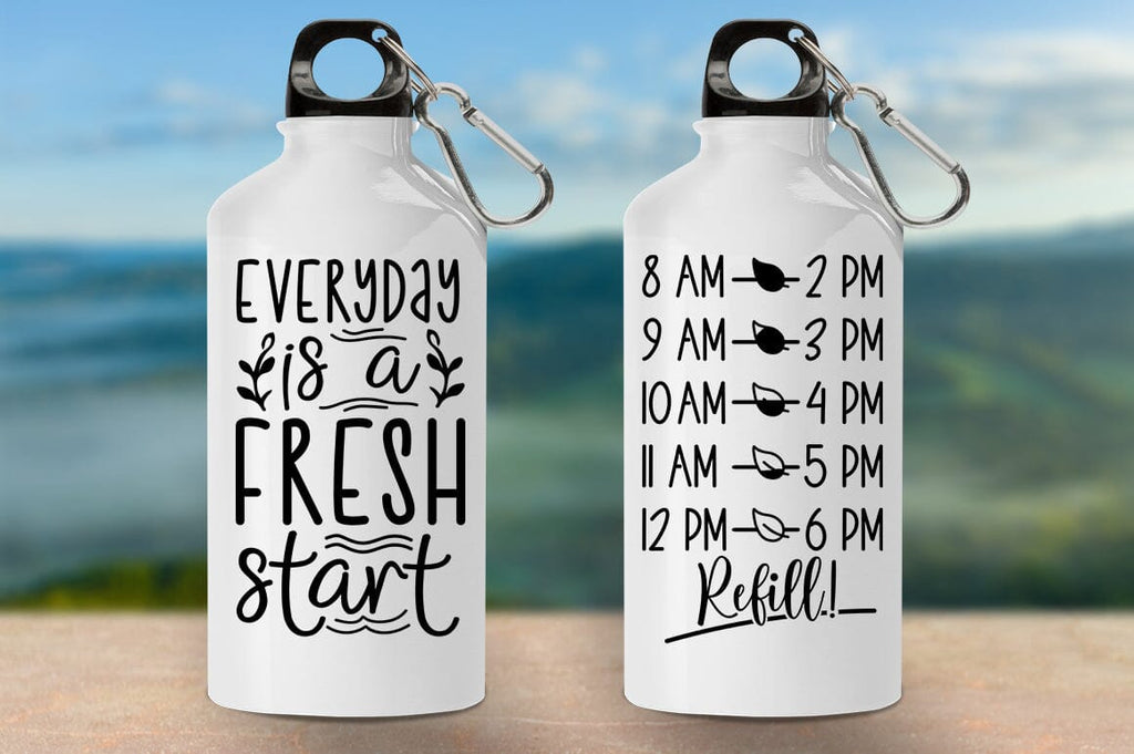 Everyday is a fresh start SVG Design - So Fontsy