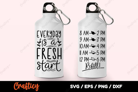 Everyday is a fresh start SVG Design SVG Designangry 