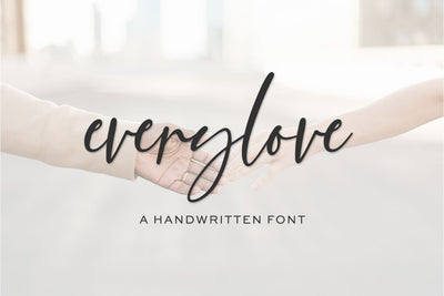 Everylove Script Font Beck McCormick 