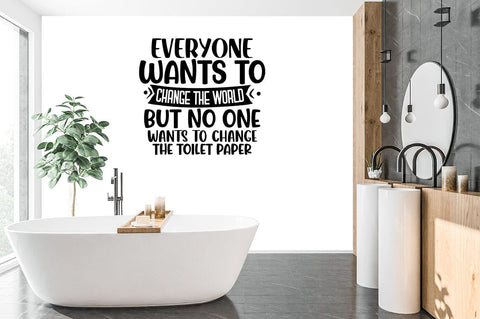 Everyone wants to change the world SVG Design SVG Designangry 