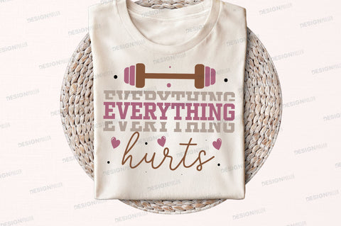 Everything hurts Svg Design SVG Regulrcrative 