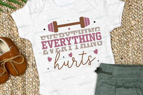 Everything hurts Svg Design SVG Regulrcrative 