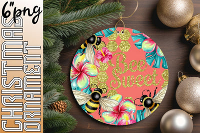Exceptional circle designs for keychains, perfect for any celebration., Bee Sublimation HoodArtCraft 