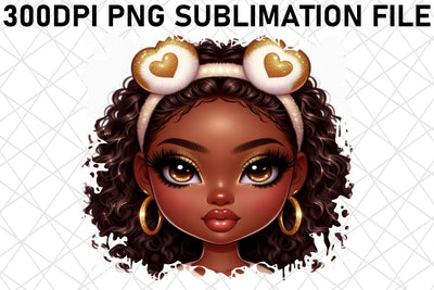 Exceptional PNG prints for baby onesies, personalize now! , Love Girl Sublimation afrosvg 