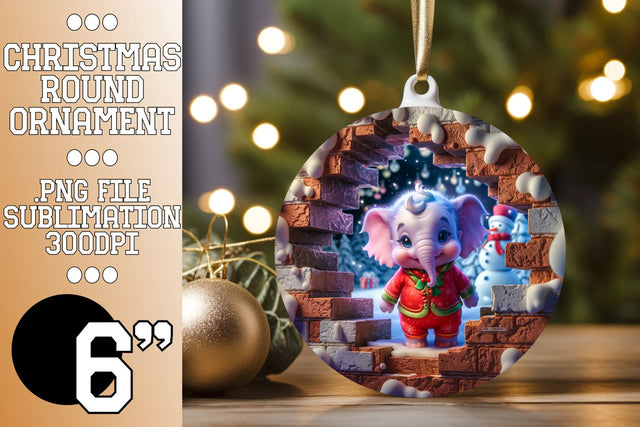 Exceptional round designs for fun keychains, ideal for gifting., Xmas Sublimation HoodArtCraft 