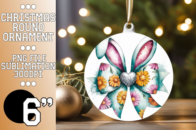 Exceptional round designs for keychains, perfect for all skill levels., Easter Bunny Sublimation HoodArtCraft 