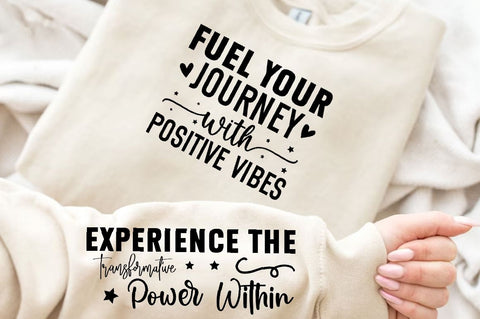 Experience the transformative power within Sleeve SVG Design, Inspirational sleeve SVG, Motivational Sleeve SVG Design, Positive Sleeve SVG SVG Regulrcrative 