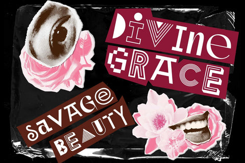 Experimental Mixed Font – Unpopular Montage Font Arterfak Project 