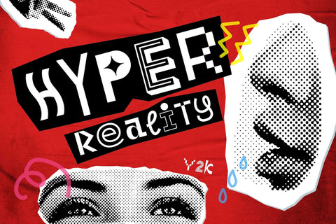 Experimental Mixed Font – Unpopular Montage Font Arterfak Project 