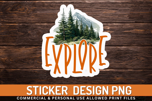 Explore Sticker Design Sublimation Regulrcrative 