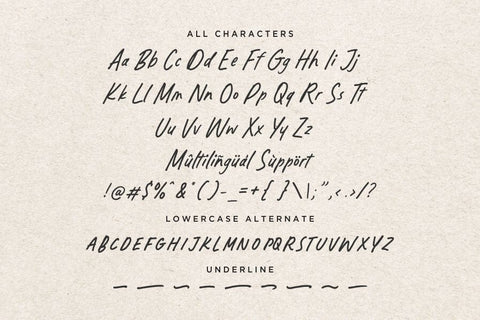 Explorebrush Font Allouse.Studio 