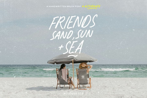 Explorebrush Font Allouse.Studio 