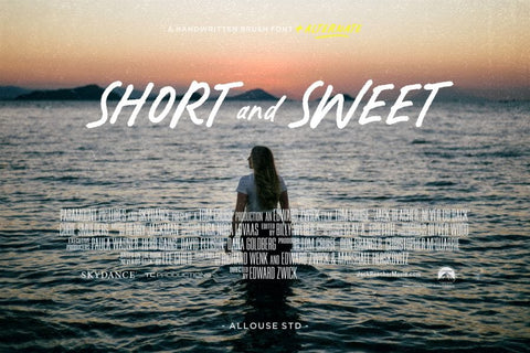 Explorebrush Font Allouse.Studio 