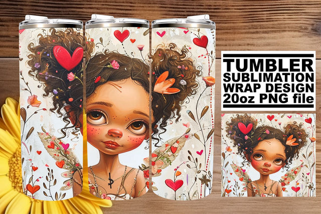 Expressive Valentine's Day Tumbler Themes Sublimation afrosvg 