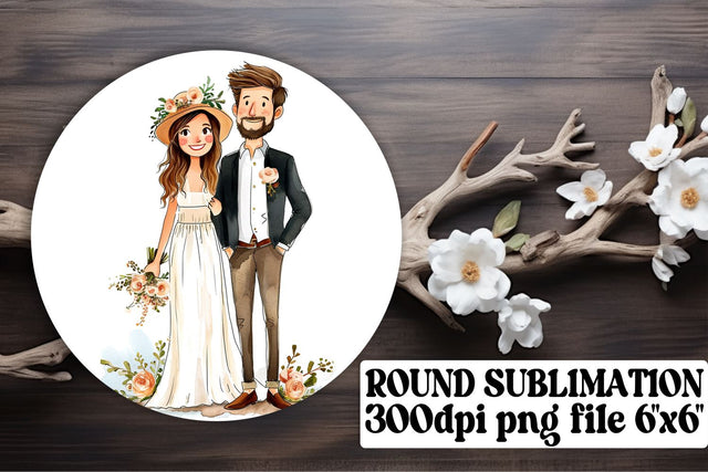 Exquisite Round Ornaments Sublimation Pack Sublimation afrosvg 