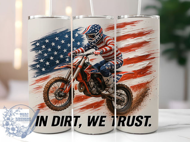 Extreme Motocross Racing Tumbler, Dirt Bike Present, Racing Rider Design, Motorcycle Sport Cup, Off Road Gift, Extreme Sport Drinkware, Sublimation Template Sublimation ToriDesigns 