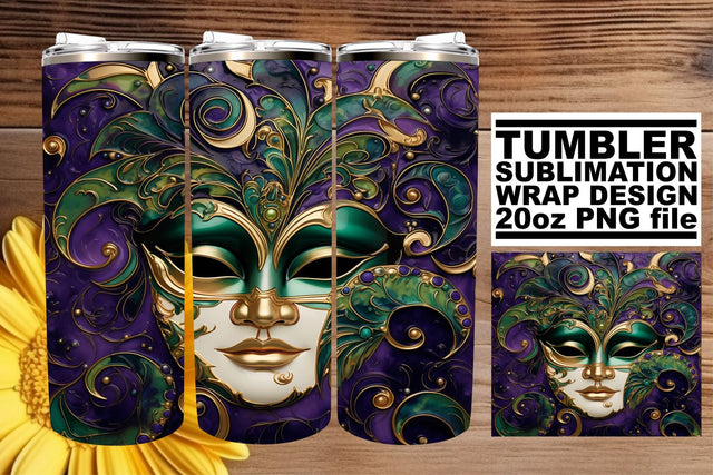 Exuberant 20oz Tumbler Design Sublimation afrosvg 