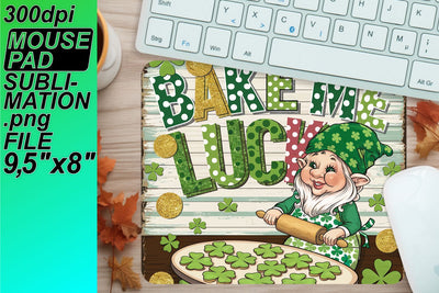 Eye-catching mouse desk PNG, ideal for your projects! , St Patrick Sublimation HoodArtCraft 
