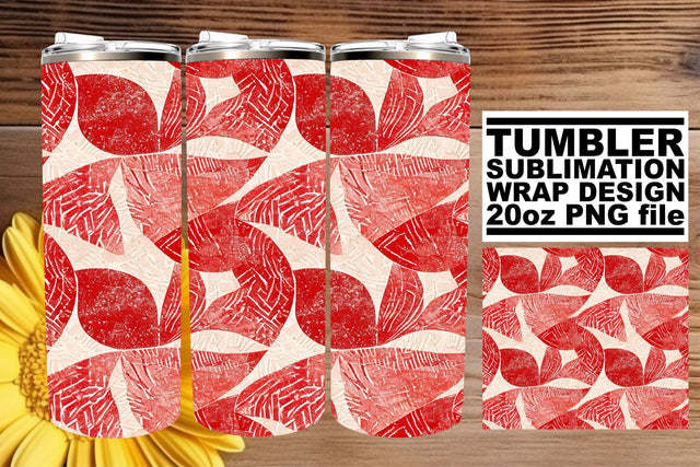 Eye-Catching Sparkly Red Glitter Sublimation for 20oz Tumblers Sublimation afrosvg 