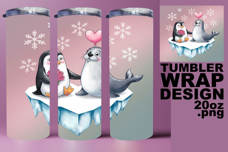 Eye-catching tumbler design, high-quality PNG available! , Valentines Sublimation HoodArtCraft 