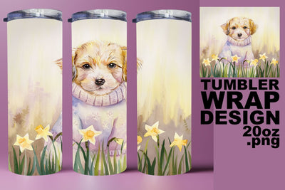 Eye-catching tumbler wrap, vibrant PNG for crafting! , Animals Sublimation HoodArtCraft 