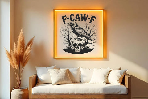 F-Caw-F SVG, F-Caw-F PNG SVG DesignDestine 