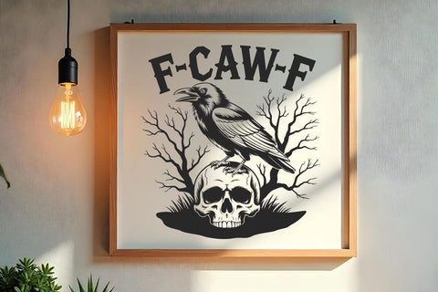 F-Caw-F SVG, F-Caw-F PNG SVG DesignDestine 