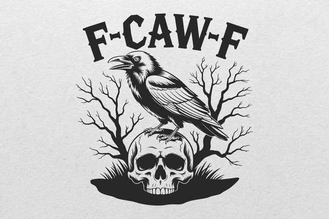 F-Caw-F SVG, F-Caw-F PNG SVG DesignDestine 