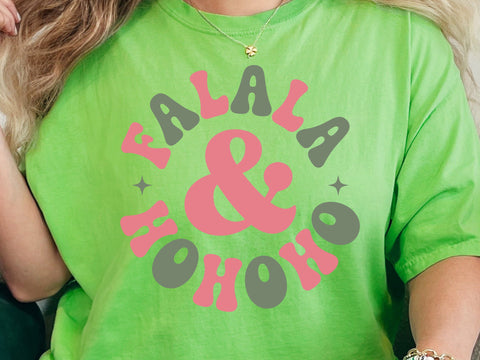 Fa La Ho Christmas SVG, Funny Holiday Shirt Design SVG DesignDestine 