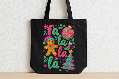 Fa La La La Christmas PNG Cute SVG BillahCrafts 