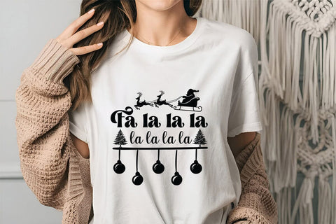 Fa la la la la la la la SVG Angelina750 