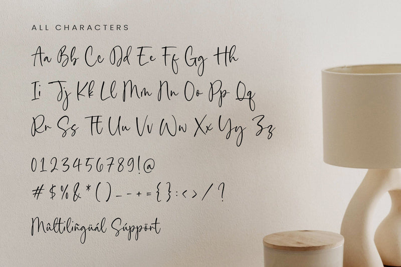 Fabiola Script Fabiola Thomson - Handwritten Script Font - So Fontsy