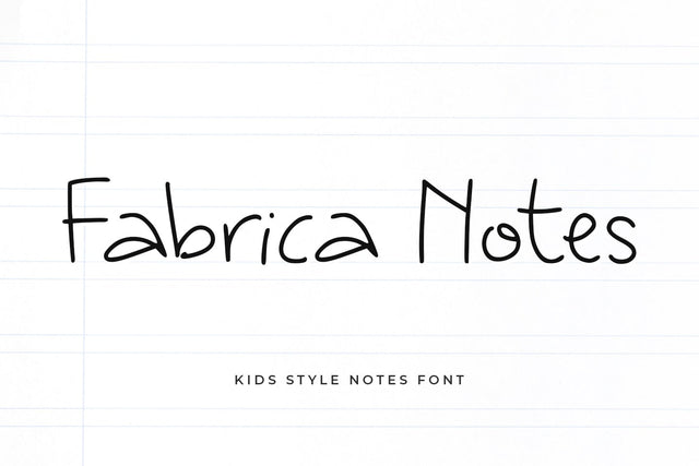 Fabrica Notes Font Abo Daniel Studio 