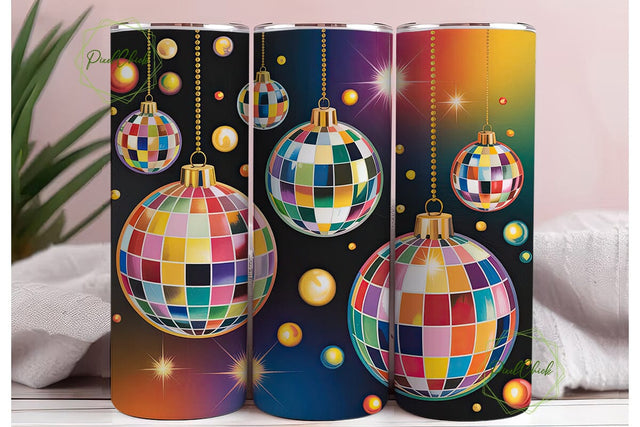 Faceted Ornaments 20oz Tumbler Wrap Sublimation PixelChick 
