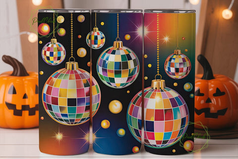 Faceted Ornaments 20oz Tumbler Wrap Sublimation PixelChick 