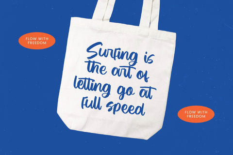 Factual Reality - Modern Brush Font Font Letterena Studios 