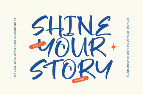 Factual Reality - Modern Brush Font Font Letterena Studios 