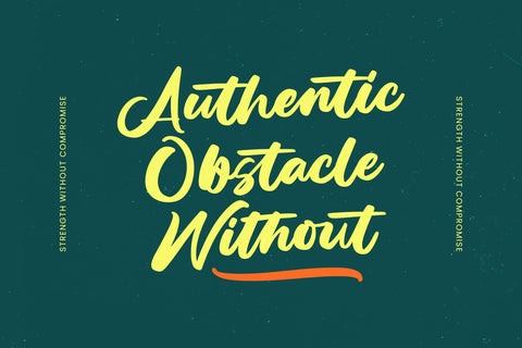 Factun Blacki - Bold Calligraphy Font Font Letterena Studios 