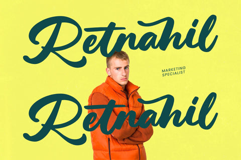 Factun Blacki - Bold Calligraphy Font Font Letterena Studios 