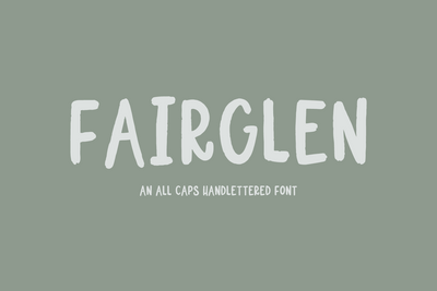 Fairglen Sans Font Beck McCormick 