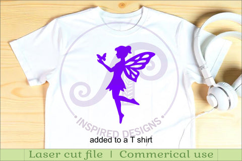 Fairies silhouettes laser cut outs 1 SVG APInspireddesigns 