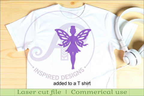 Fairies silhouettes laser cut outs 3 SVG APInspireddesigns 