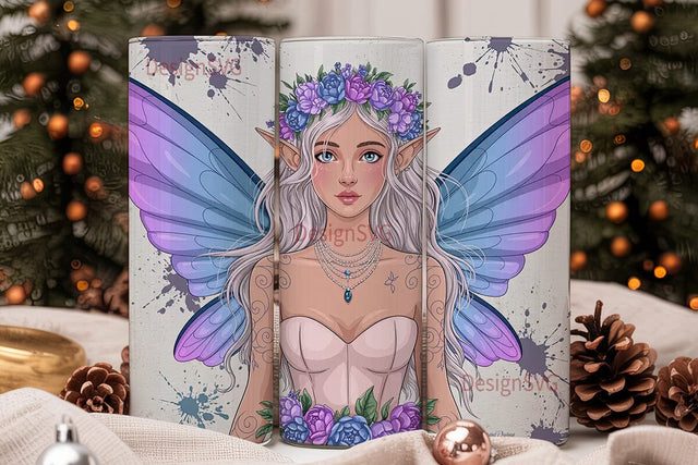 Fairy 20oz Tumbler Design Sublimation DesignSVG 