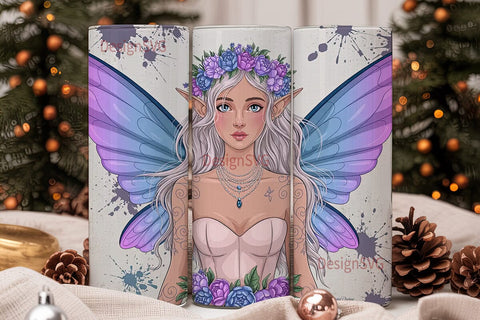 Fairy 20oz Tumbler Design Sublimation DesignSVG 
