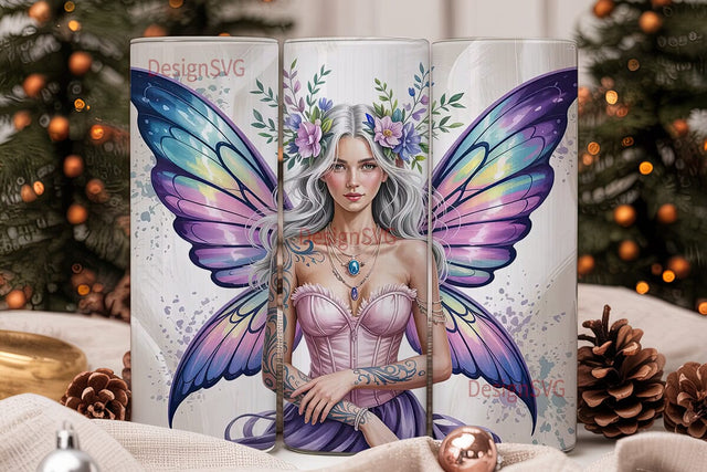 Fairy 20oz Tumbler Design Sublimation DesignSVG 