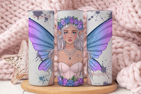 Fairy 20oz Tumbler Design Sublimation DesignSVG 