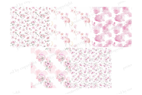 Fairy Digital Paper | Fairytale Seamless Pattern Digital Pattern GlamArtZhanna 