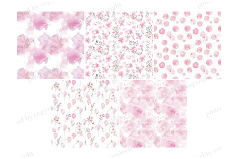 Fairy Digital Paper | Fairytale Seamless Pattern Digital Pattern GlamArtZhanna 