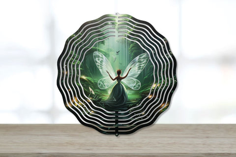 Fairy Forest Wind Spinner Sublimation Designs Bundle Sublimation Regulrcrative 
